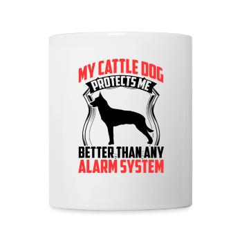 Australian Cattle Dog Protects Me Cattle Dog - Mug - white - Front