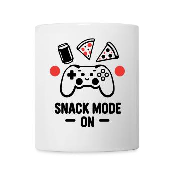 Snack & Play Gaming Design - Mug - white - Front
