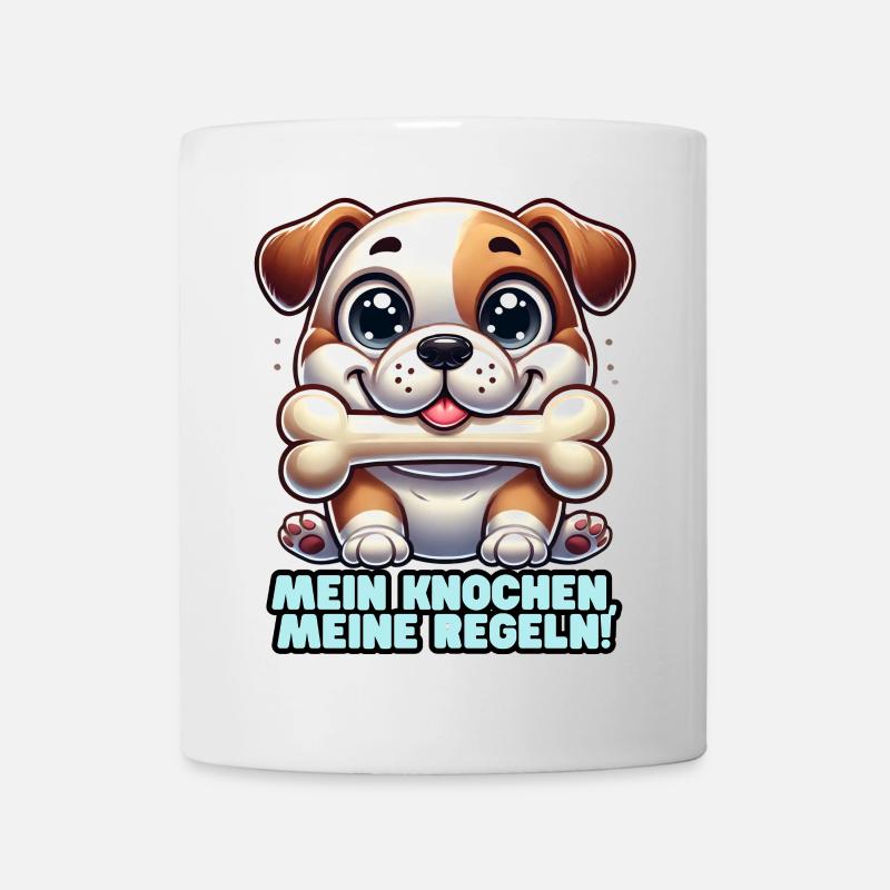 Knochen 2 - Tasse - Weiß