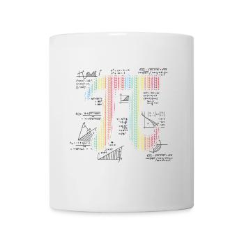 Pi Day Math Formula Artwork Numbers Creative - Mug - white - Front