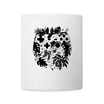 Spiel Controller Comic Stil - Tasse - Weiß - Vorne