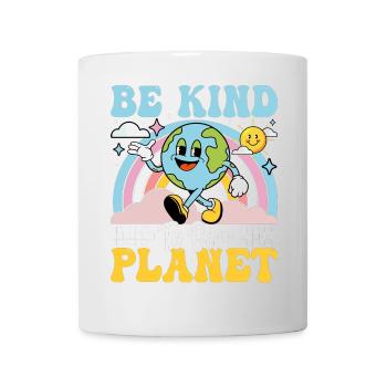 Jour de la Terre - Soyez gentils avec notre planète - Mug blanc - blanc - Devant