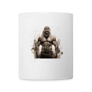 Fitness Homme Muscles Musculation - Mug blanc - blanc - Devant