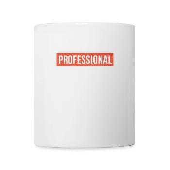 Professioneller Überdenker - Tasse - Weiß - Vorne