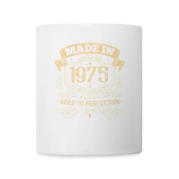 Parfait Millésime d’anniversaire 1975 - Mug blanc - blanc - Devant