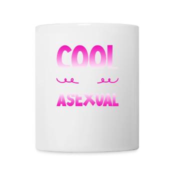 Cool as an asexual - Mug - white - Front