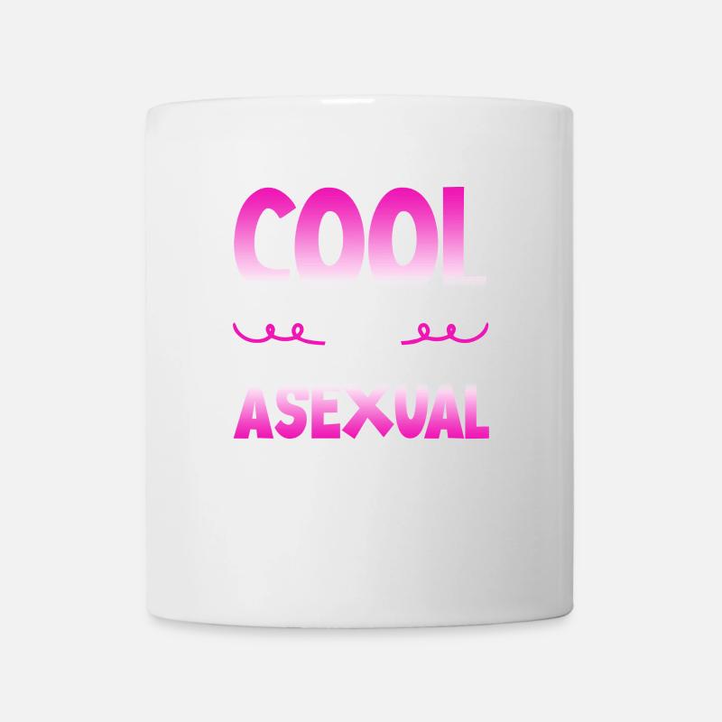 Cool Wie Ein Asexueller - Tasse - Weiß