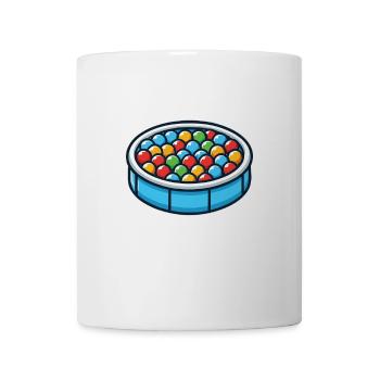I've had enough, I'm going to the ball pit! Party Costume Sar - Mug - white - Front