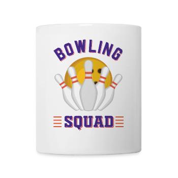 Bowling-Mannschaft - Tasse - Weiß - Vorne