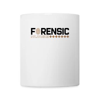 Forensische Krankenschwester Forensische Kriminalistik Wissenschaftlerin - Tasse - Weiß - Vorne