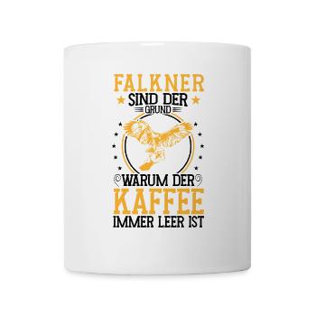 Falconer is the reason falconry falconry - Mug - white - Front
