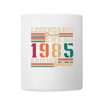 Cadeaux pour les personnes nées en Janvier 1985 - Mug blanc - blanc - Devant