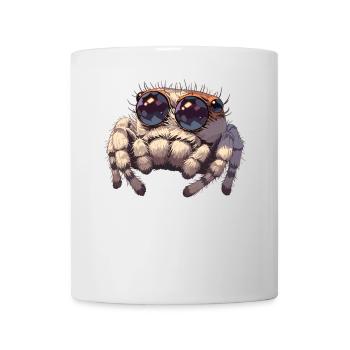 Jumping Spider Springspinnen Springspinne - Tasse - Weiß - Vorne