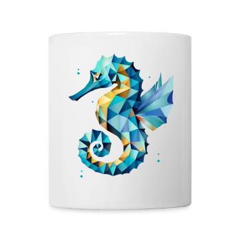 Seepferdchen – Mystische Schönheit der Meere - Tasse - Weiß - Vorne