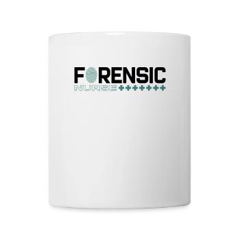 Forensische Krankenschwester Forensische Kriminalistik Wissenschaftlerin - Tasse - Weiß - Vorne