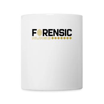 Forensische Krankenschwester Forensische Kriminalistik Wissenschaftlerin - Tasse - Weiß - Vorne