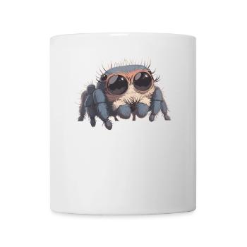 Jumping Spider Springspinnen Springspinne - Tasse - Weiß - Vorne