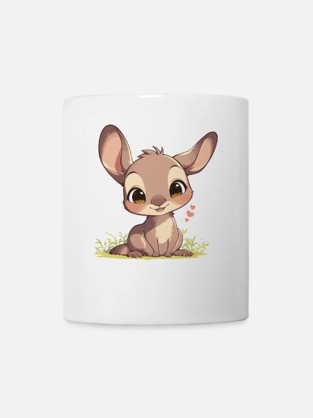 Kängurus Känguru - Tasse - Weiß
