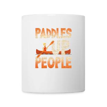 Paddles Up People - Tasse - Weiß - Vorne