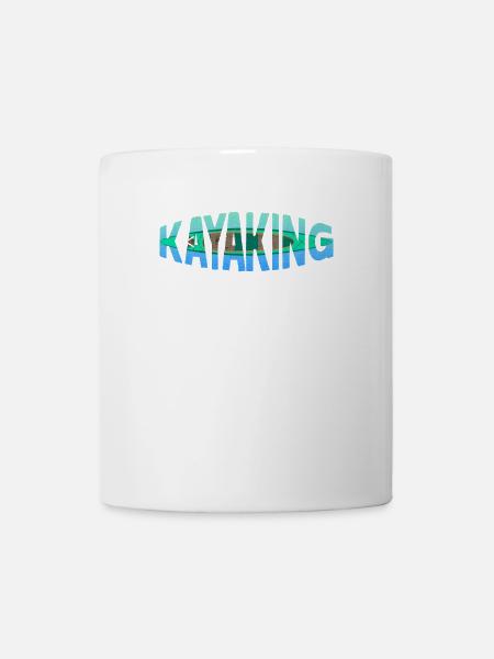 Kajakfahren - Tasse - Weiß