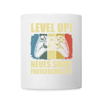 Neues Shirt Freigeschaltet - Tasse - Weiß - Vorne