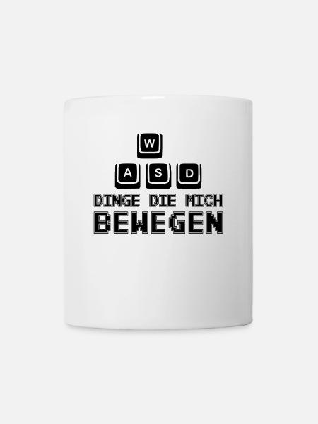 Dinge, die mich bewegen - Tasse - Weiß
