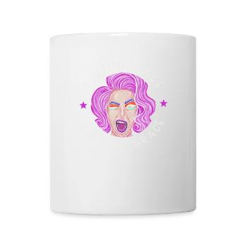 Donner la face - Servir la grâce - Mug blanc - blanc - Devant