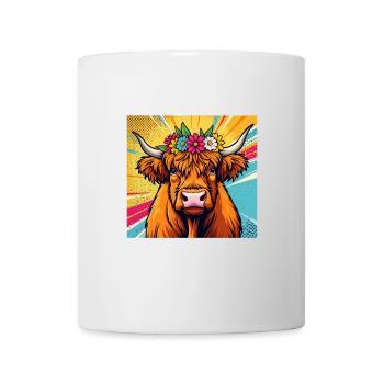Just a Girl Who Loves Highland Cows - Tasse - Weiß - Vorne