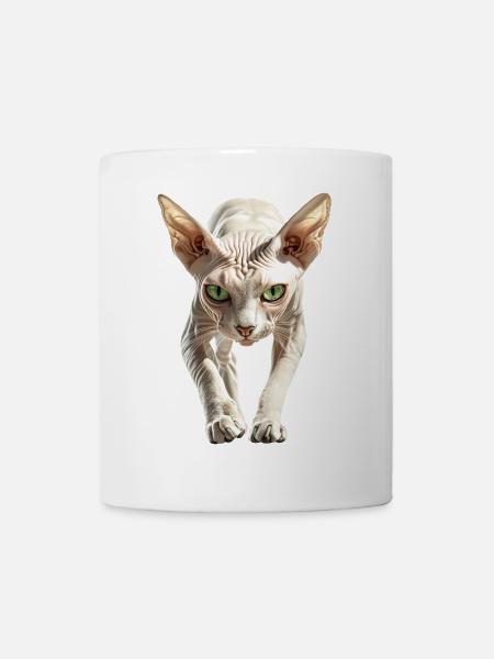 Sphinx - Tasse - Weiß