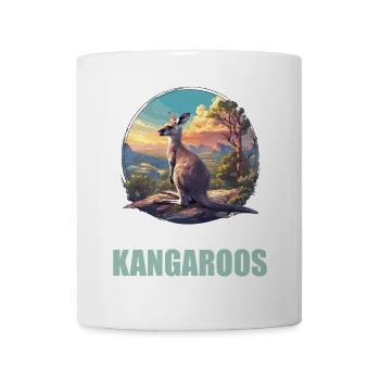 Kangaroos Kangaroo - Mug - white - Front