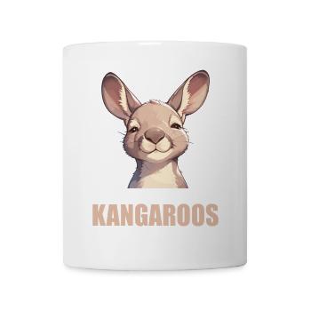 Kangaroos Kangaroo - Mug - white - Front