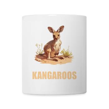 Kangaroos Kangaroo - Mug - white - Front