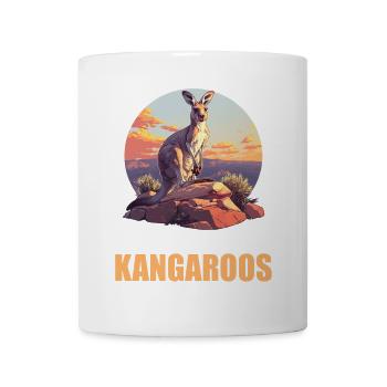 Kangaroos Kangaroo - Mug - white - Front