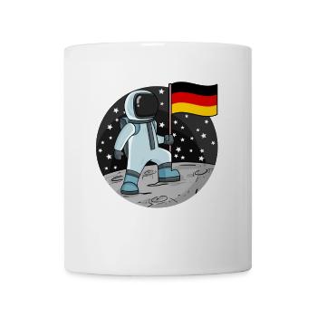 Astronaut Flag Germany - Mug - white - Front