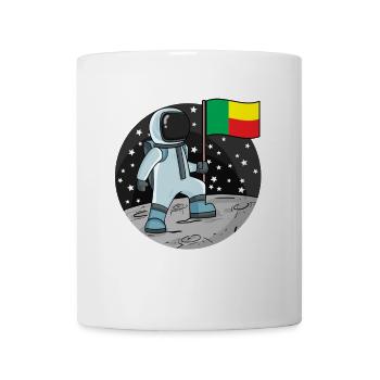 Astronaut Flag Benin - Mug - white - Front