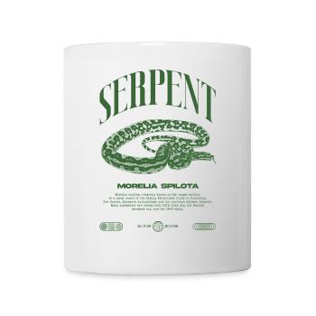 Carpet Python Modern Reptile Keeper Streetwear - Mug - white - Front