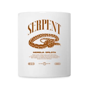 Carpet Python Modern Reptile Keeper Streetwear - Mug - white - Front