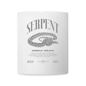 Carpet Python Modern Reptile Keeper Streetwear - Mug - white - Front