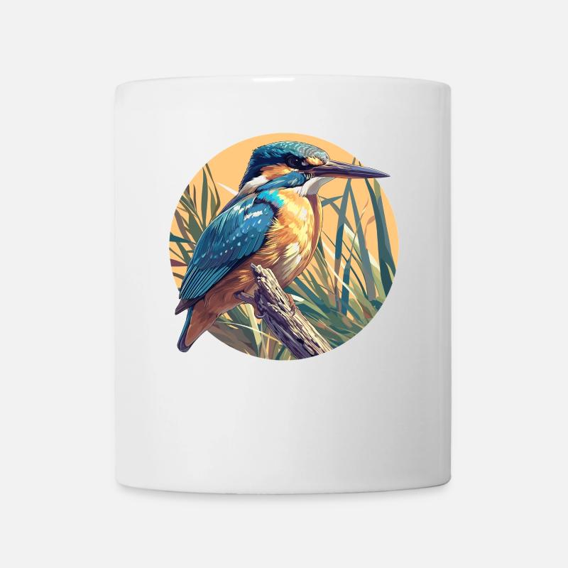 Martin-pêcheur Martin-pêcheur - Mug blanc - blanc