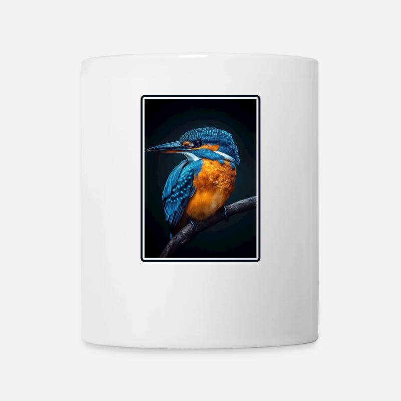 Martin-pêcheur Martin-pêcheur - Mug blanc - blanc