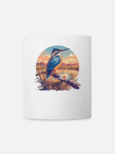 Eisvögel Eisvogel - Tasse - Weiß
