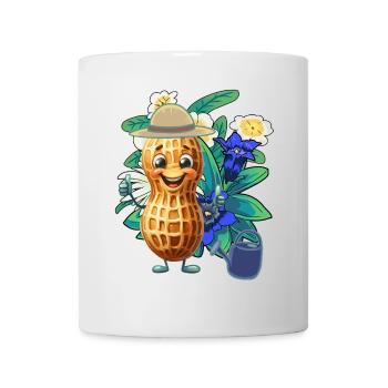 Tyrolean Peanut Gardener Horticulture Flowers - Mug - white - Front
