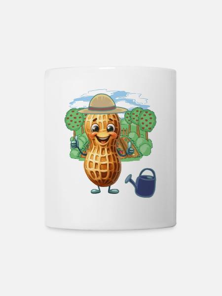 Erdnuss Gemüse Garten Gärtner Hobbygärtner - Tasse - Weiß