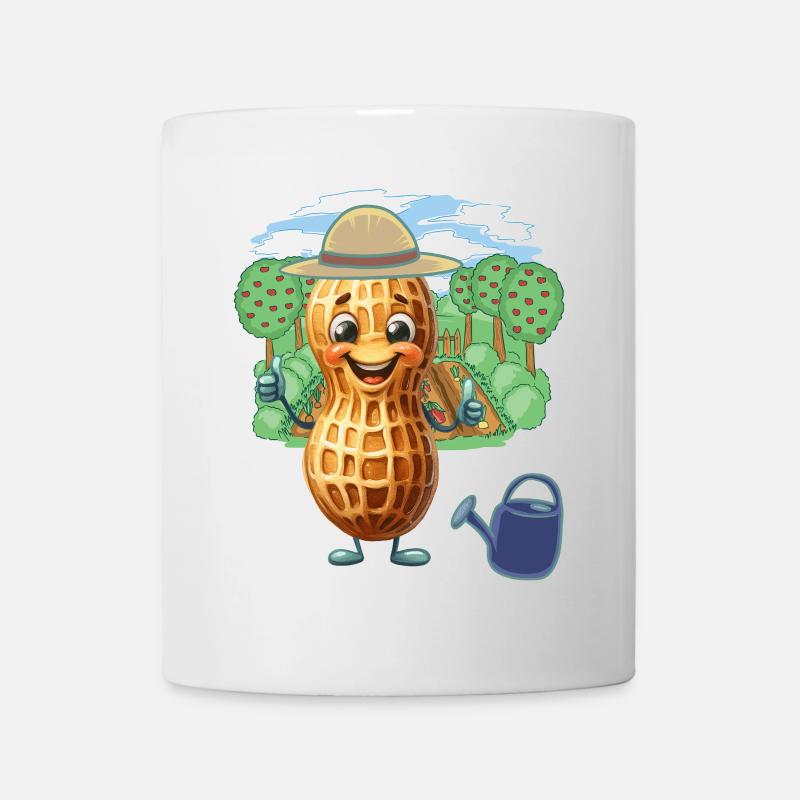 Erdnuss Gemüse Garten Gärtner Hobbygärtner - Tasse - Weiß