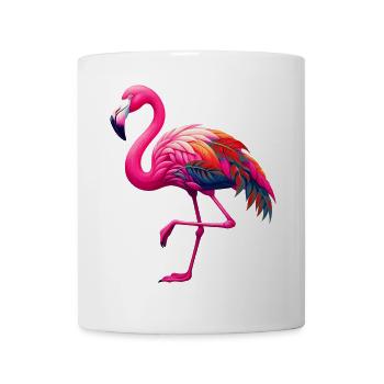 Flamingo - Tasse - Weiß - Vorne