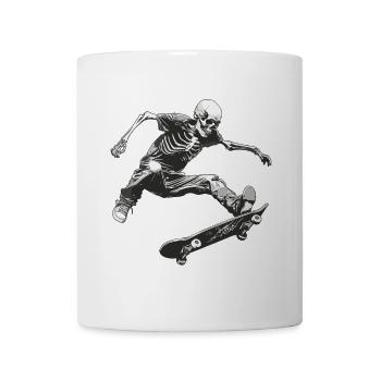 Squelette Skater Design - Mug blanc - blanc - Devant