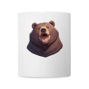 Ours Kodiak Ours Kodiak - Mug blanc - blanc - Devant
