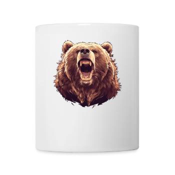 Ours Kodiak Ours Kodiak - Mug blanc - blanc - Devant