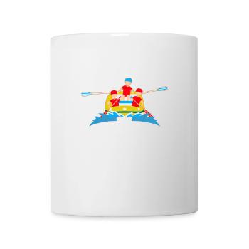 Angetrieben Durch Teamwork - Tasse - Weiß - Vorne