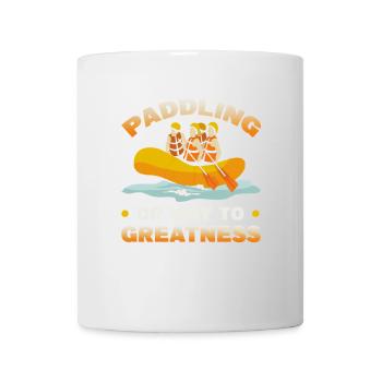 Paddling on the Way to Greatness - Mug - white - Front